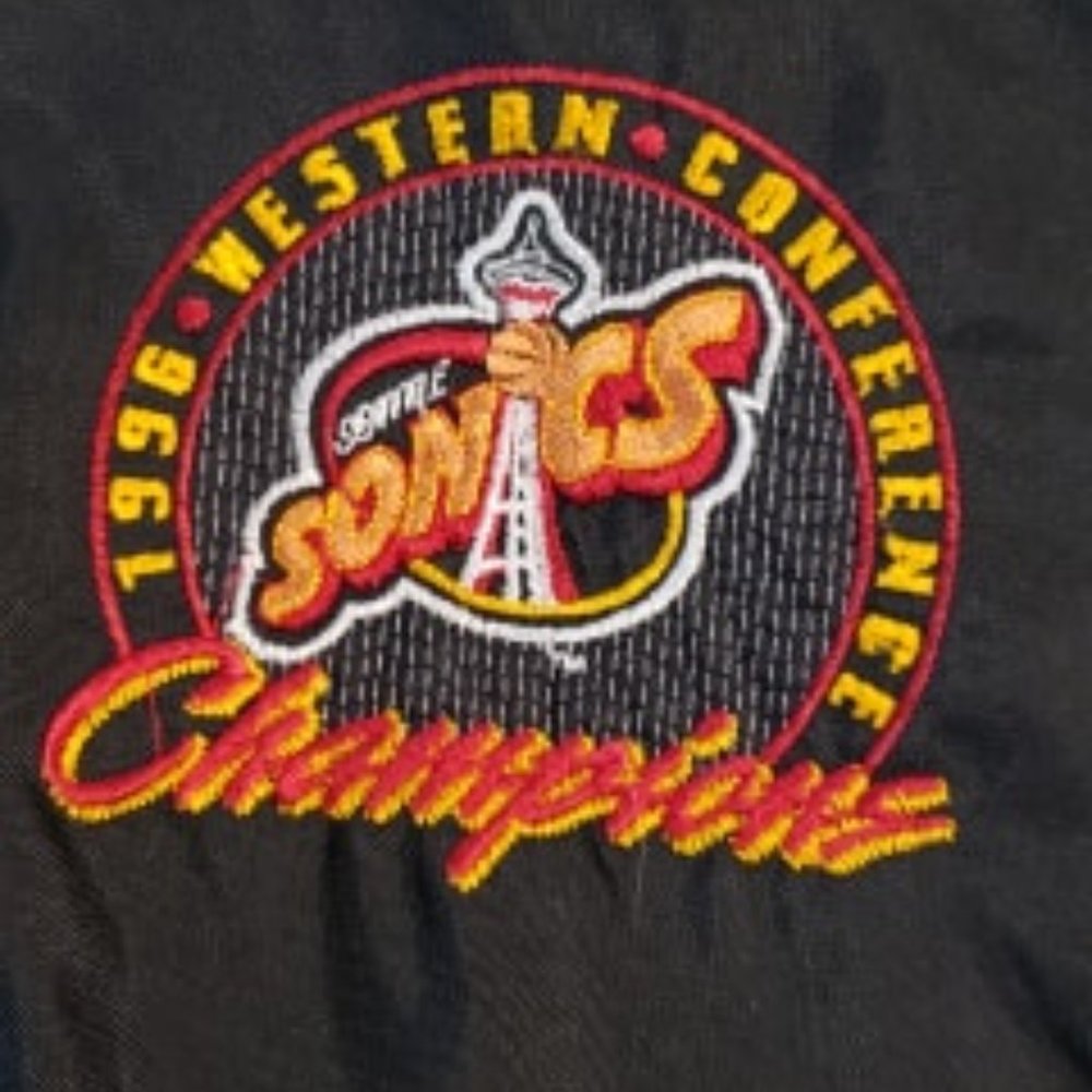 Seattle Sonics Vintage 1996 Conferenc Championship
